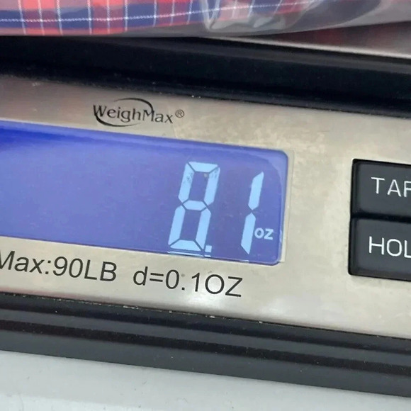 Eaton Plaid Slim fit Shirt Long Sleeve Button Down Mens 16 Blue Red 4202 - Picture 7 of 7